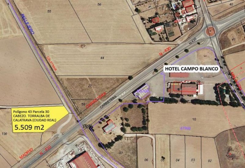 Parcela en Venta en  Torralba de Calatrava, Ciudad Real