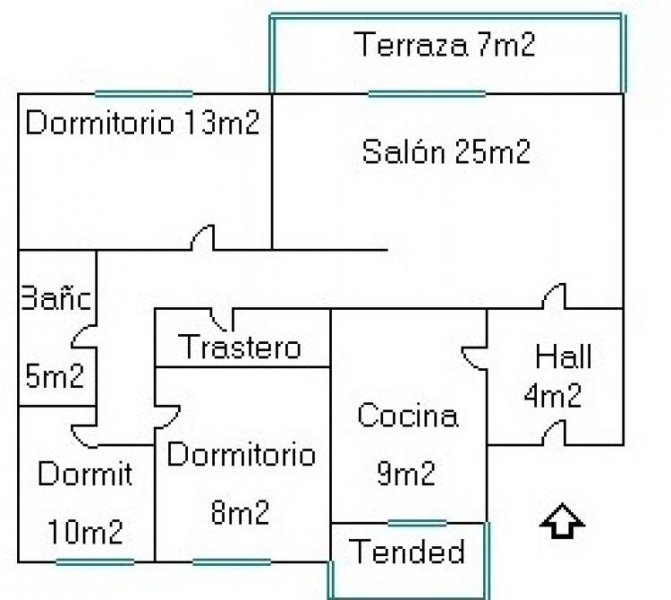Foto Piso en Venta en doña crisanta, Tomelloso, Ciudad Real - € 118.450 - PIV2092 - BienesOnLine