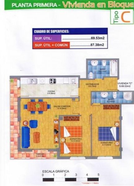 Foto Piso en Venta en Juan Carlos I, Tomelloso, Ciudad Real - € 115.140 - PIV1075 - BienesOnLine