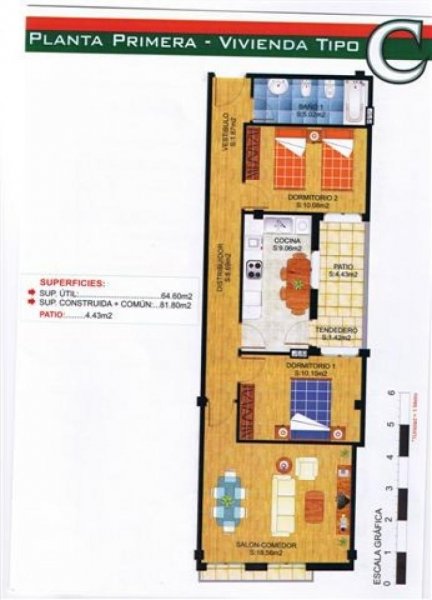 Foto Piso en Venta en doña crisanta, Tomelloso, Ciudad Real - € 102.172 - PIV1843 - BienesOnLine