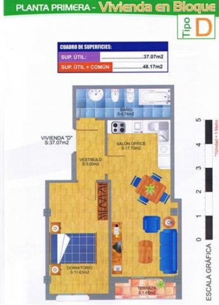 Foto Piso en Venta en Juan Carlos I, Tomelloso, Ciudad Real - € 75.750 - PIV1069 - BienesOnLine